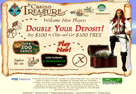 casinotreasure site