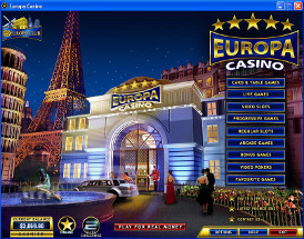 Europa Casino lobby