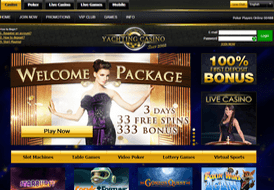 Yachting Casino site preview