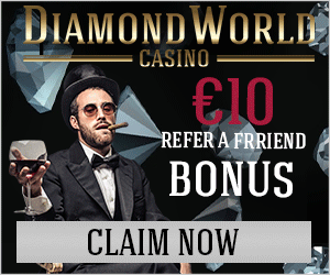 Diamond World Casino Welcome Bonus
