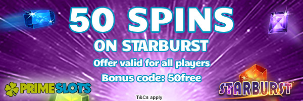 Prime Slots casino bonus play starburst slot